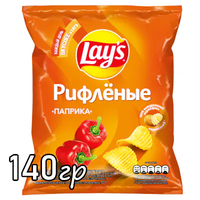 Чипсы Lay`s Рифленые Паприка