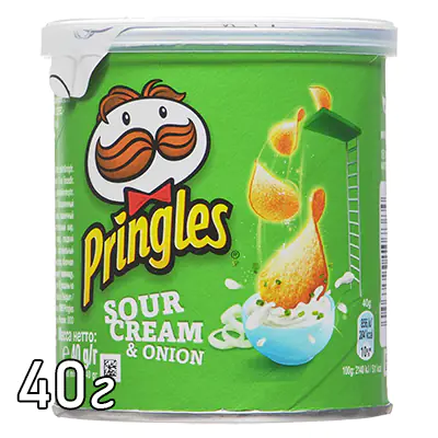 Чипсы Pringles сметана и лук