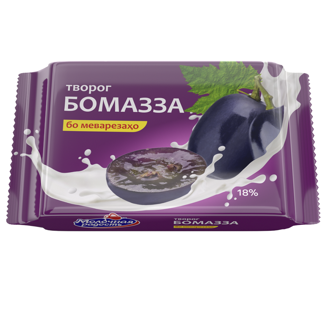 Творожная масса “Бомазза” с изюмом 18%