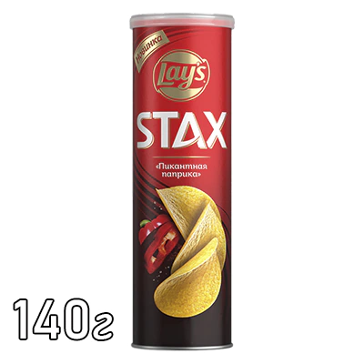 Чипсы Lay`s STAX Паприка