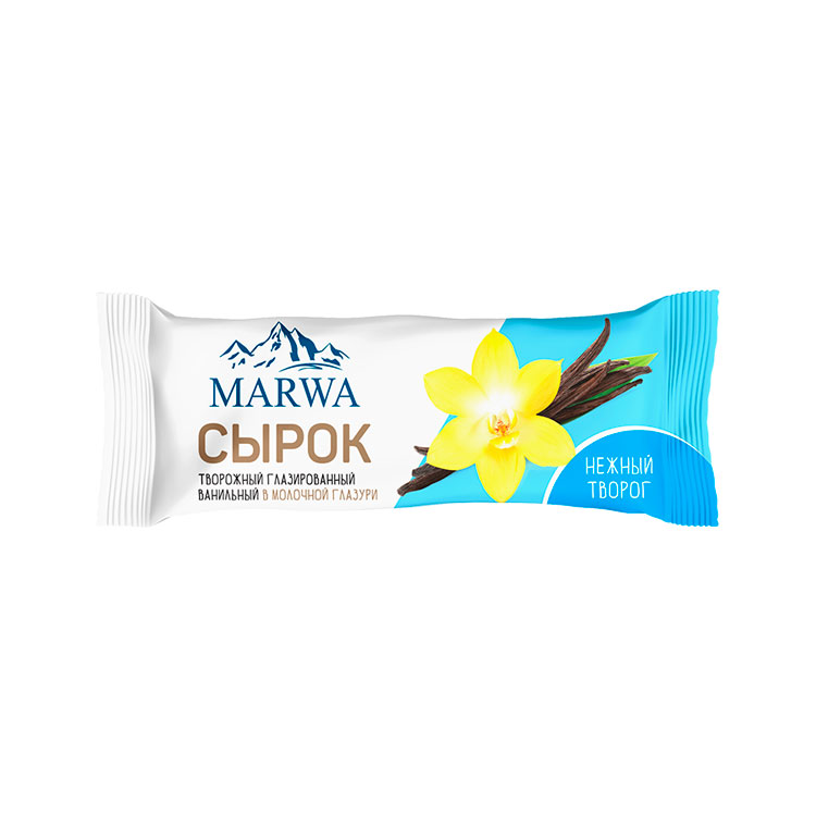 Сырок глазированный Marwa 22% 30гр ваниль