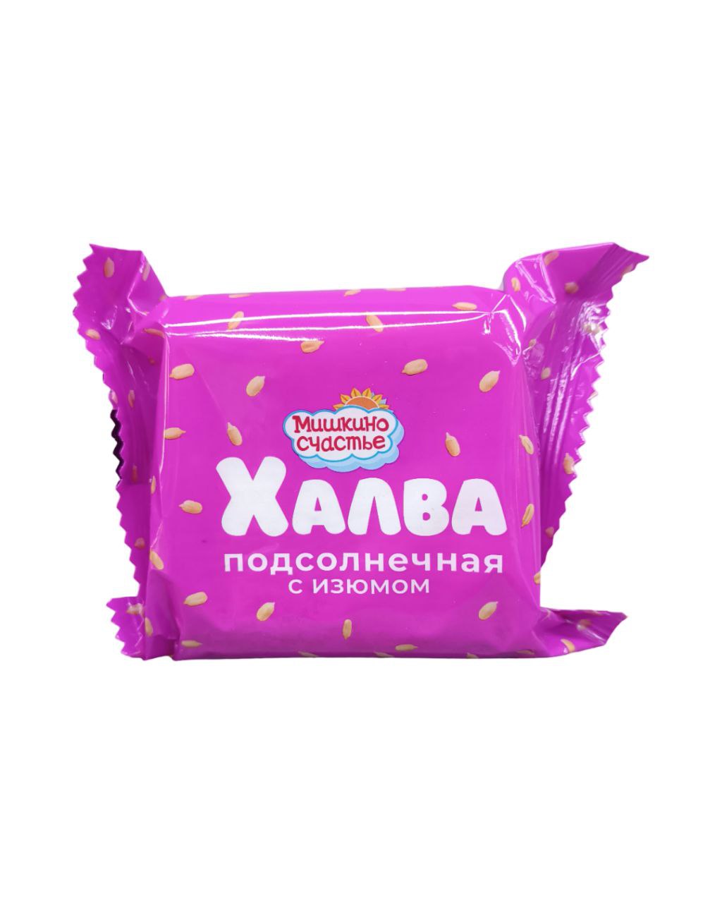 Халва Мишкино Счастье 250гр Подсолн мини с изюмом