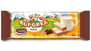 Вафли Коровка  Шоколад 300гр