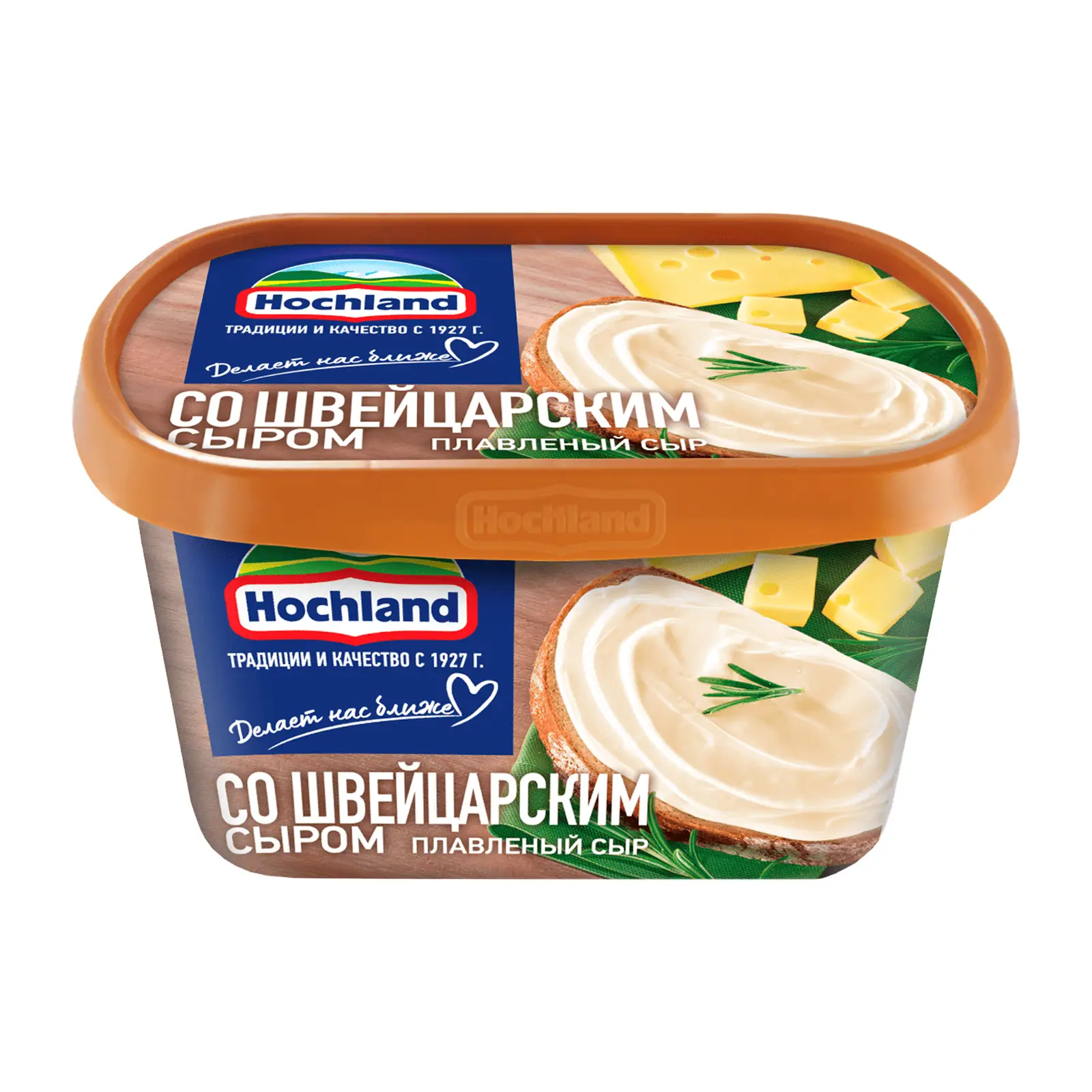 Сыр плавленый Hochland со швейцарским сыром 50% 400г