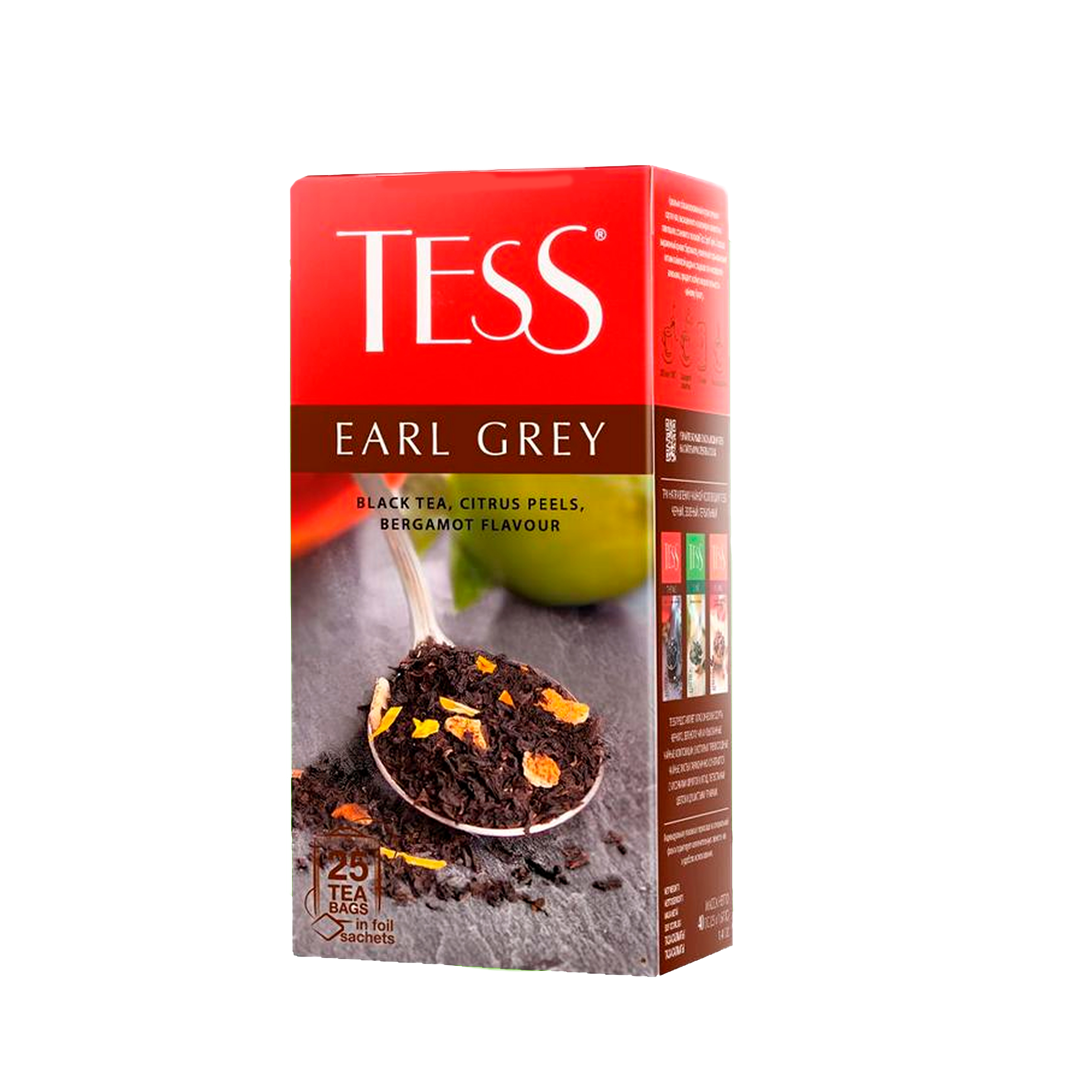 Чай Tess 25пак Черный Earl Grey