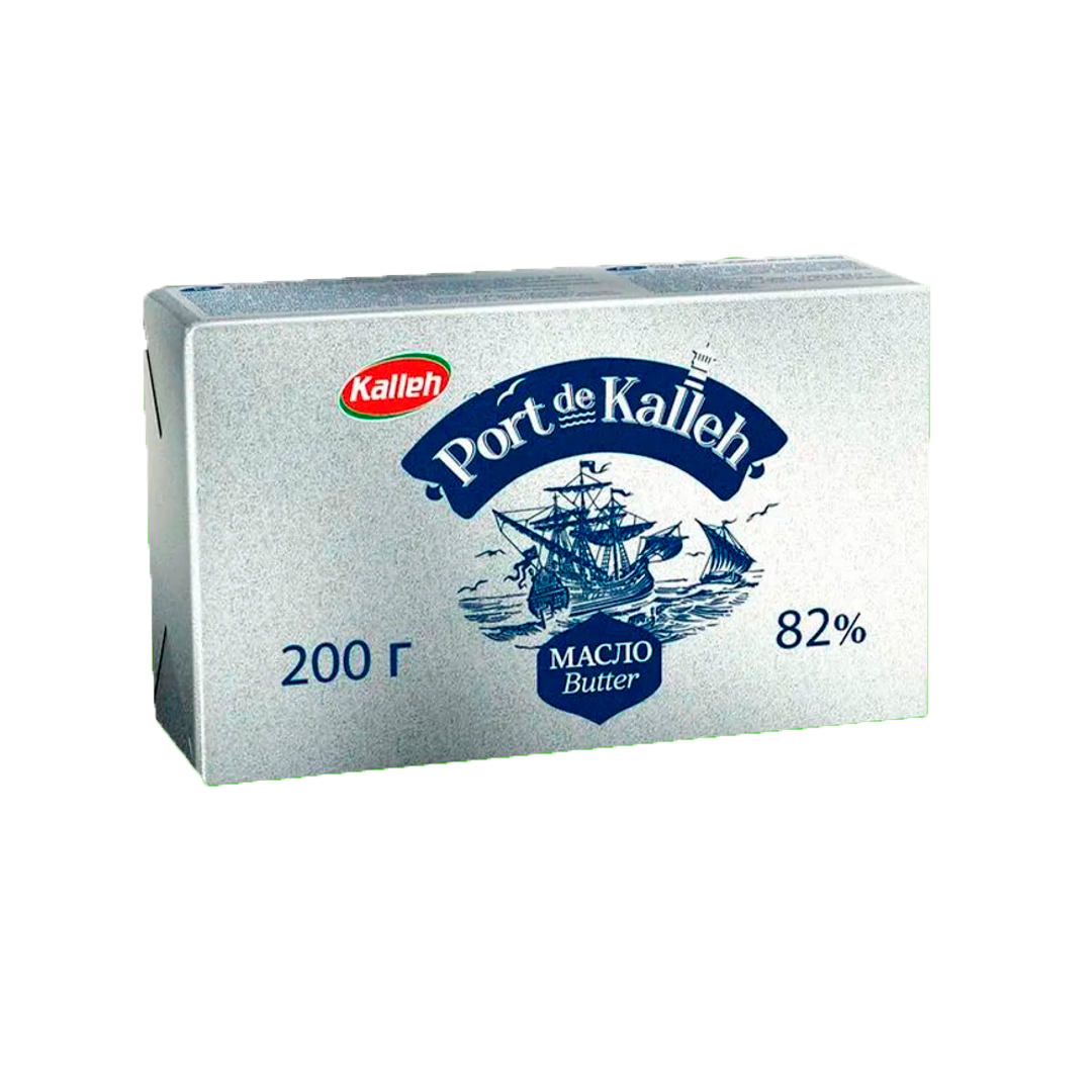 Масло сливочное Kalleh 200гр 82%