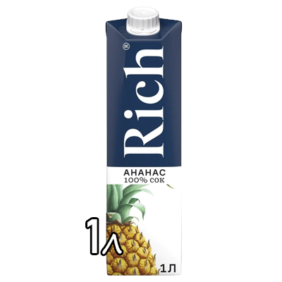 Сок Rich ананасовый