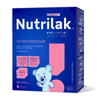 Молочная смесь Nutrilak Premium Антирефлюксный 1 с рождения