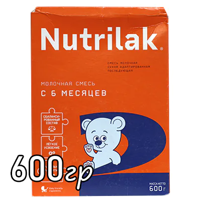Молочная смесь Nutrilak 2 с 6 месяцев