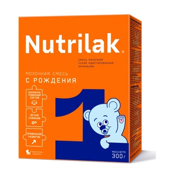 Молочная смесь Nutrilak 1 с 0 до 6 мес