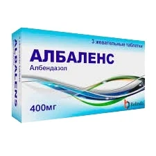 Албаленс жев тб 400мг №3