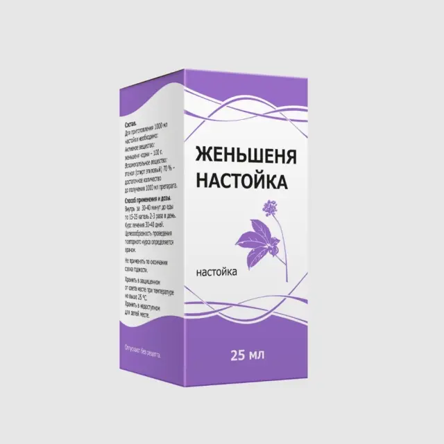 Женьшень н-ка 25мл