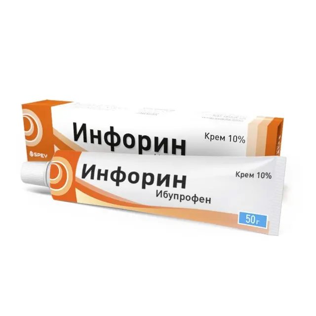 Инфорин крем 10% 50г