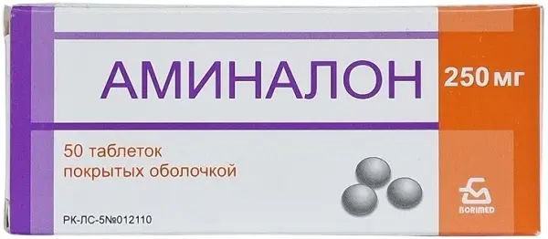 Аминалон тб 250мг №50
