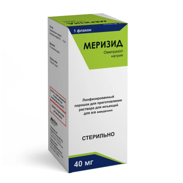 Меризид пор. 40мг №1 фл