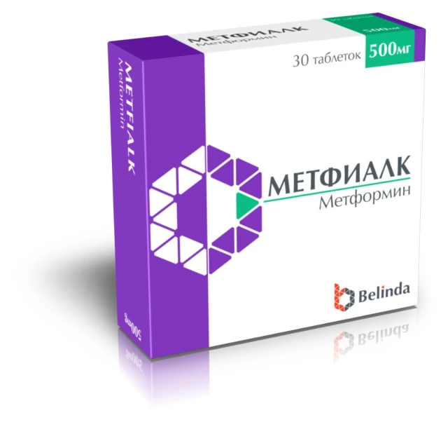 Метфиалк тб 500мг №30