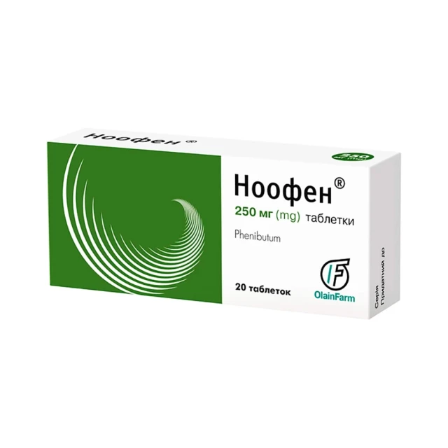Ноофен таб 250мг №20