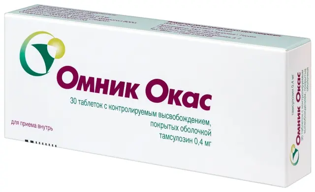 Омник окас тб 0,4мг №30