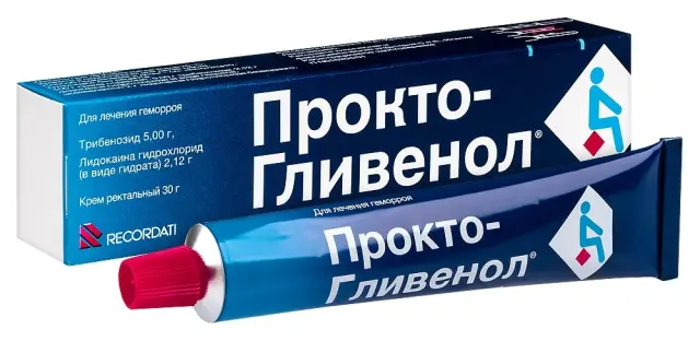 Прокто-гливенол крем 30г
