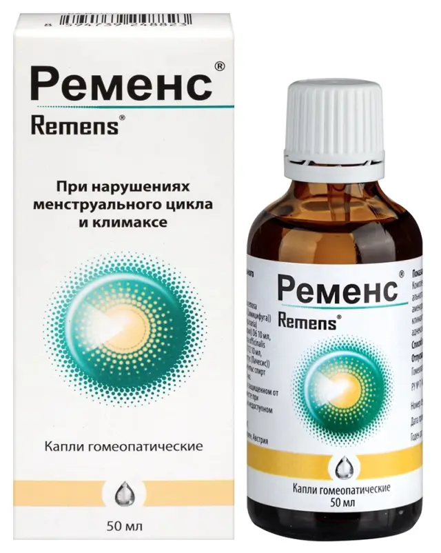 Ременс капли 50мл