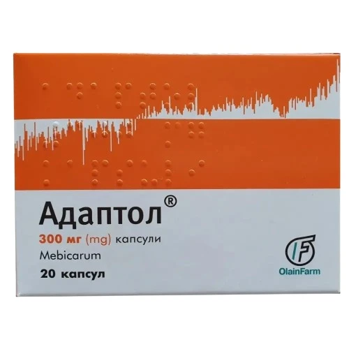 Адаптол капс. 300мг №20