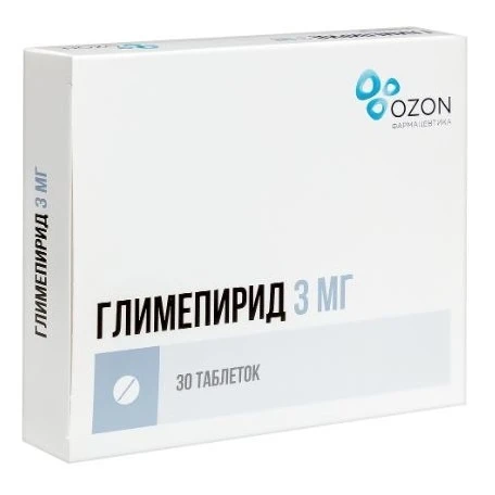 Глимепирид тб 3мг №30